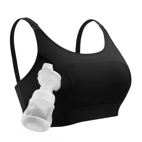 Momcozy Women's Maternity Hands-Free Pumping and Nursing Bra, Sizes XS-2XL
