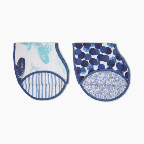 Aden + Anais Cotton Muslin Burpy Bibs (2 Pack) - Seafaring