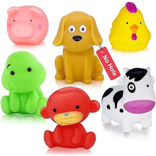 Bathtub Toys for Toddlers 1-3 - Mold Free No Hole Baby Kids Infant Bath Toys 6-12-18-24 Months Water Pool Toys Age 1 2 3 4 5 6 Shower Gifts for Boys Girls 1-6 Year Old Newborn Bathtime Essentials