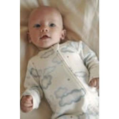Organic Pointelle Zip All In One Romper