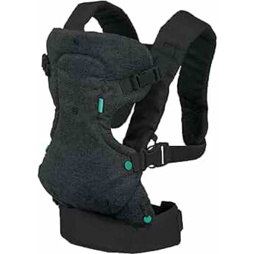 Infantino Flip 4-in-1 Carrier - Ergonomic for Newborns and Older Babies 8-32 lbs