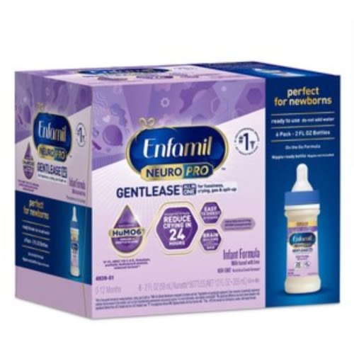 Enfamil NeuroPro Gentlease Nursettes, 6 PK