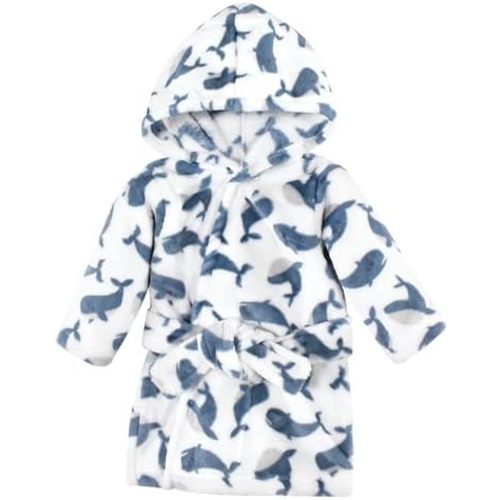 Hudson Baby Unisex Baby Plush Animal Face Bathrobe