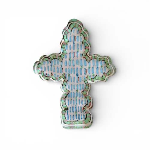 "Faithful Cross I " acrylic – Chelsea McShane Art