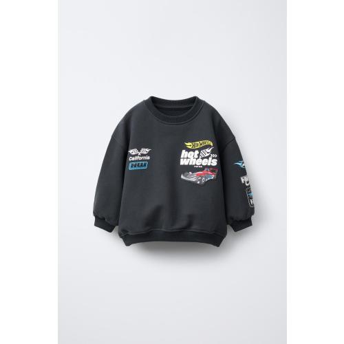 HOT WHEELS ™ MATTEL PATCH SWEATSHIRT - Anthracite grey | ZARA Australia
