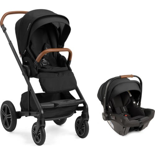 Nuna PIPA urbn™ infant car seat & MIXX™ next Stroller Travel System, Caviar