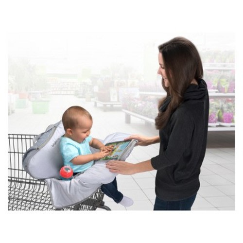 Lulyboo Shopping Cart and High Chair Cover - Gray