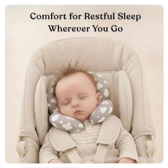 CozyComfort Baby Head Support Pillow – Skaldo & Malin