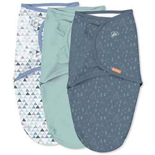 SwaddleMe Original Swaddle - Size Large, 3-6 Months, 3-Pack (Mountaineer)
