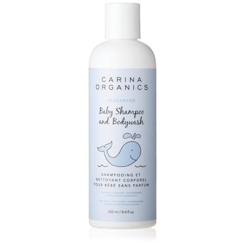Carina Organics Unscented Baby Shampoo & Body Wash