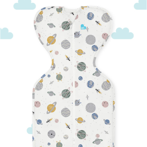 Swaddle Up™ 0.2 TOG Cotton White Space