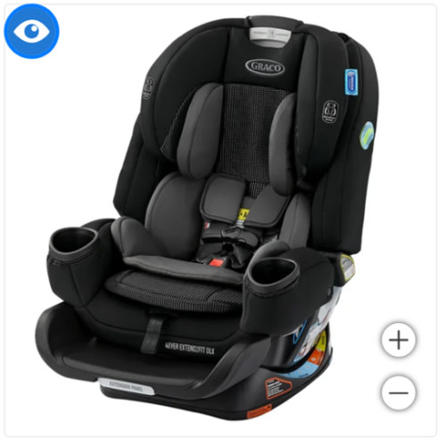 Graco 4Ever Extend2Fit DLX 4-in-1 Car Seat