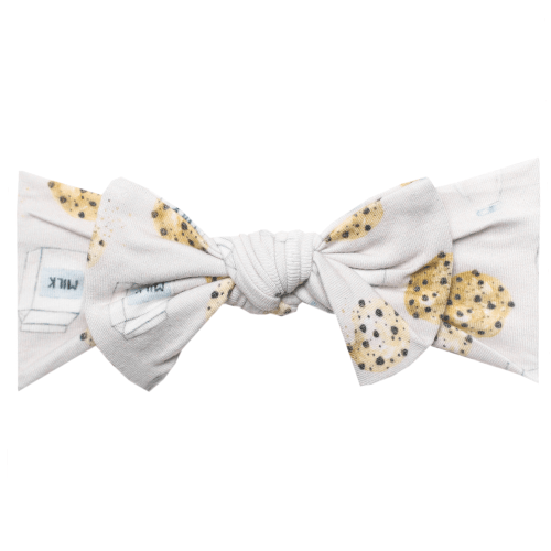 Knit Headband Bow - Chip