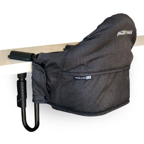 Perch Chair (Black Frame) - Raven