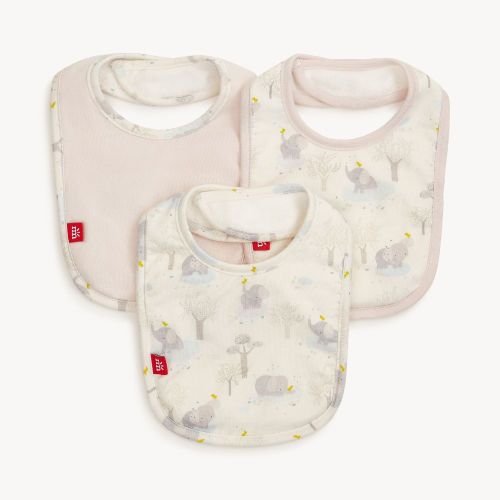 big love modal magnetic stay dry infant bib 3-pack – Magnetic Me