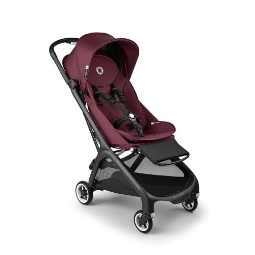 Bugaboo Butterfly - 1 Second Fold Ultra-Compact Stroller - Lightweight & Compact - Great for Travel (Dark Cherry)