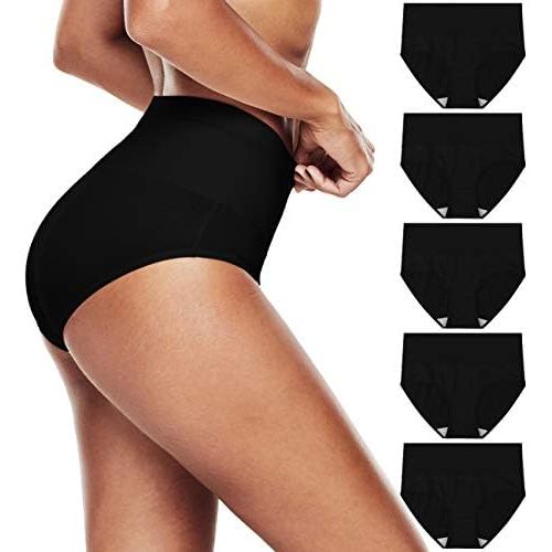 Womens Underwear High Waistd Panties Postpartum Cotton Full Briefs Multipack