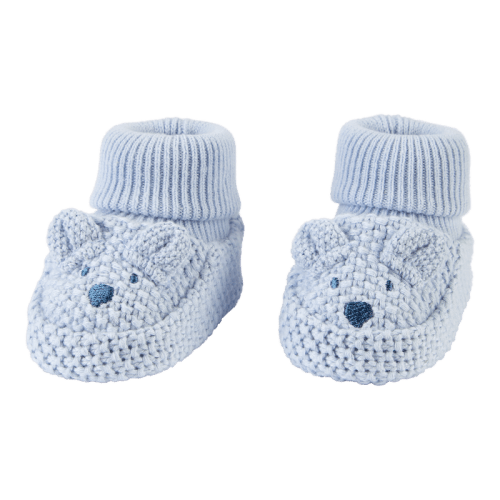 Blue Baby Bear Crochet Booties | Carter’s Oshkosh Canada