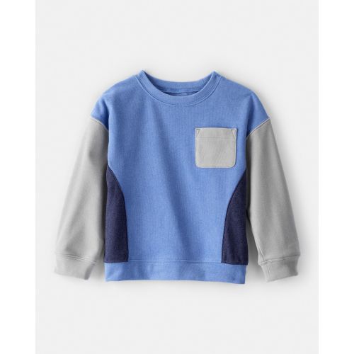Toddler Boy Colorblock Long-Sleeve Pullover Sweatshirt - Carter's | Carter's