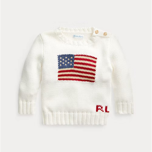 Baby The Iconic Flag Sweater | Ralph Lauren