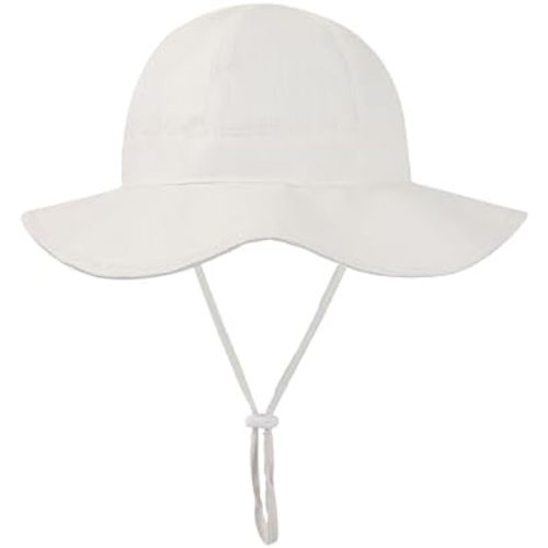 Baby Girl Sun Hat Toddler Summer Bucket Hats UPF 50+ Hat for Infant Girl Beach Hat with Wide Brim 0-6T