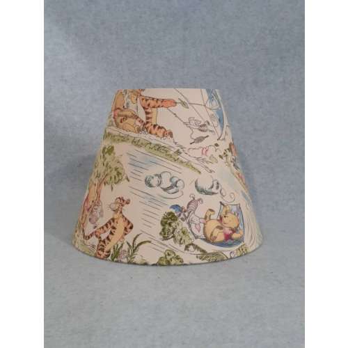 Winnie the Pooh lamp shade. Shades are 9.5" x 5" x 7" tall