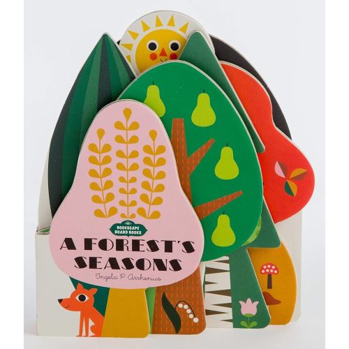 Bookscape Board Books: A Forest's Seasons: (Colorful Children?s Shaped Board Book, Forest Landscape Toddler Book)