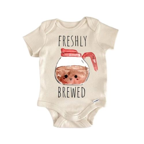 Coffee Tea Matcha Foodie Food - Baby Boy Girl Clothes Infant Onesie® Funny Cute GS1