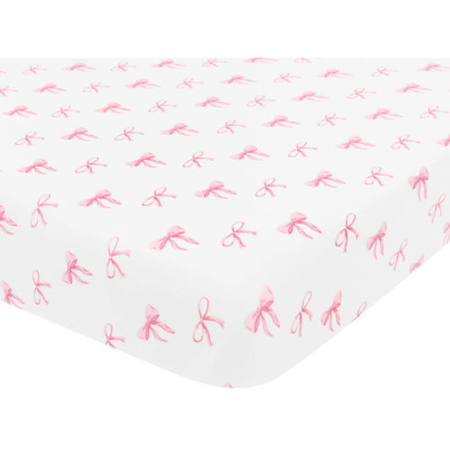 Mini Crib Sheet in Bow