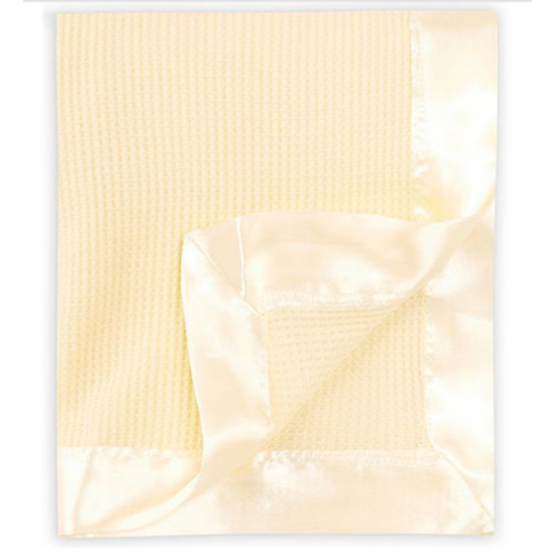 Starting Out Baby Satin-Trim Blanket