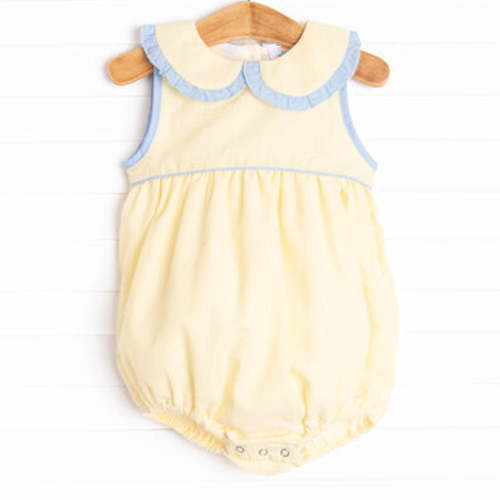 Portland Proper Bubble, Yellow Seersucker – Stitchy Fish