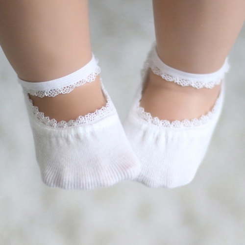 Odeerbi No Show Socks for Toddler Girls Cotton Low Cut Ankle Socks Invisible Hidden Socks Infant Newborn Baby Kids Lace Inside Socks