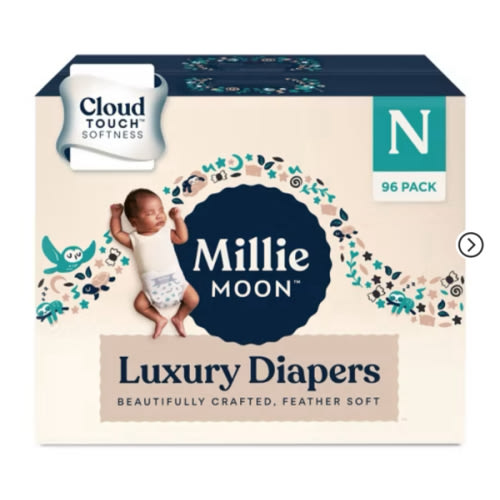 "millie moon diapers newborn"