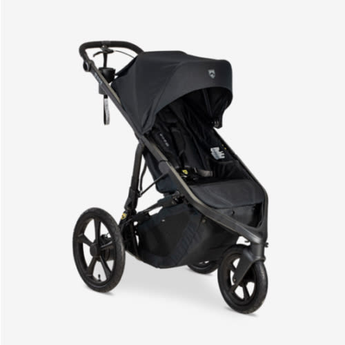 BOB Gear Wayfinder Jogging Stroller with Independent Dual Suspension, Air-Filled Tires, and 75-Pound Weight Capacity, Nightfall