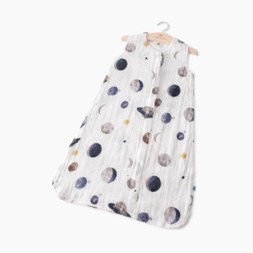 Little Unicorn Cotton Muslin Sleep Bag - Planetary, Small