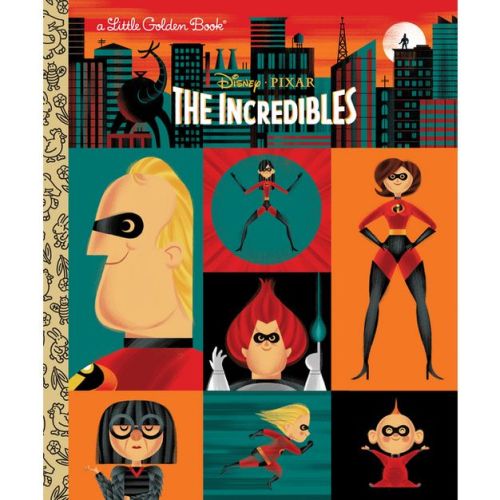 The Incredibles (disney/pixar The Incredibles) - (little Golden Book) By John Sazaklis (hardcover)