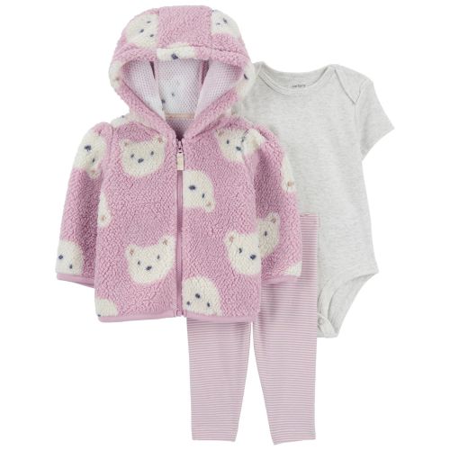 Baby 3-Piece Bear Little Jacket Set - Carter's | Carter's
