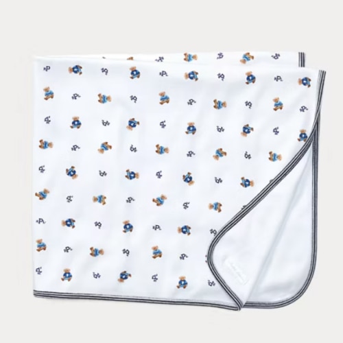 Polo Bear Cotton Blanket