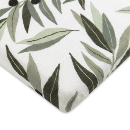 Babyletto Olive Branches Muslin All-stages Bassinet Sheet