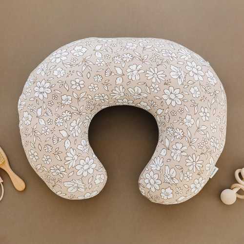 Nurse pillow cover breastfeeding Pillow Cover for Baby Boys and Girls baby shower gift Neutral Baby Support Pillow U Shaped Pillow (Meadow)