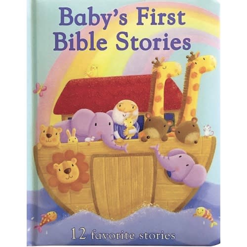 Baby's First Bible Stories Padded Board Book - Gift for Easter, Christmas, Communions, Newborns, Birthdays, Beginner Bible