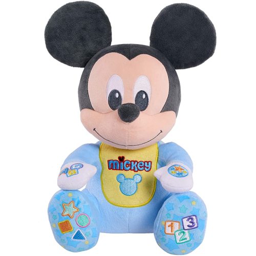 Disney Baby Musical Discovery Plush Mickey Mouse, Officially Licensed Kids Toys for Ages 06 Month by Just Play