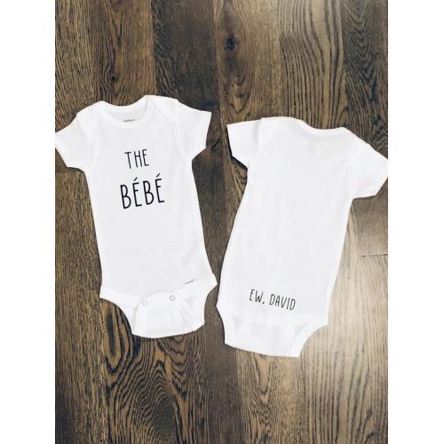Schitt’s Creek the Bebe Onesie®, Ew David