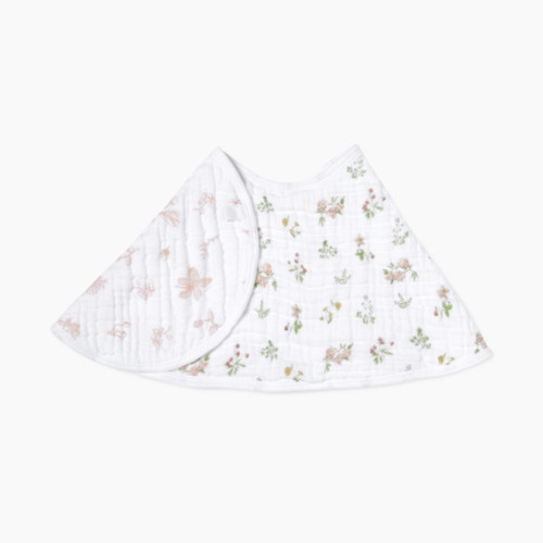 Aden + Anais Essentials Cotton Muslin Burpy Bib - Country Floral