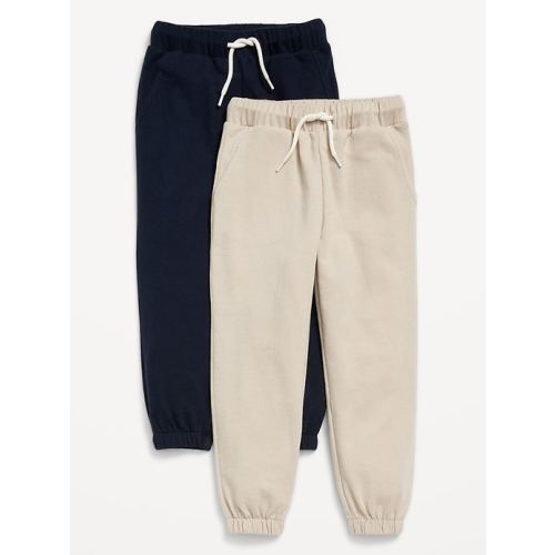 Cinched-Hem Jogger Sweatpants 2-Pack for Toddler Boys | Old Navy