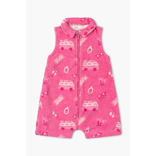 Malibu Barbie Terry Zip Romper