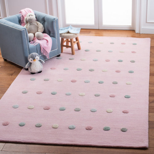Ebern Designs Hachirou Hand Loomed 70% Wool, 20% Latex, 10% Cotton Rug & Reviews | Wayfair