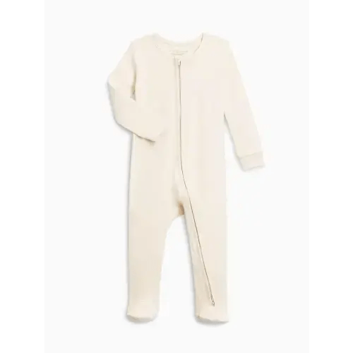 Peyton Zipper Sleeper - Natural