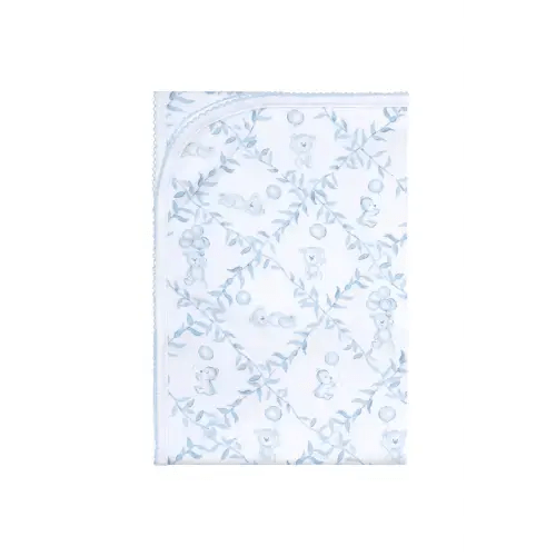 Blue Bears Trellace Blanket