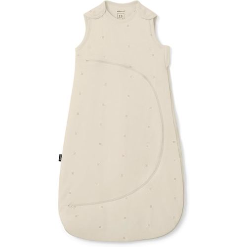 Snuz Baby Sleep Sack with Diaper Zip - Baby Sleeping Bag for Easy Diaper Changes, Super Soft Cotton Sleep Sacks in Summer or Winter Tog with Perfect Fit Poppers, Cashmere/Cross, 1 Tog 6-18M